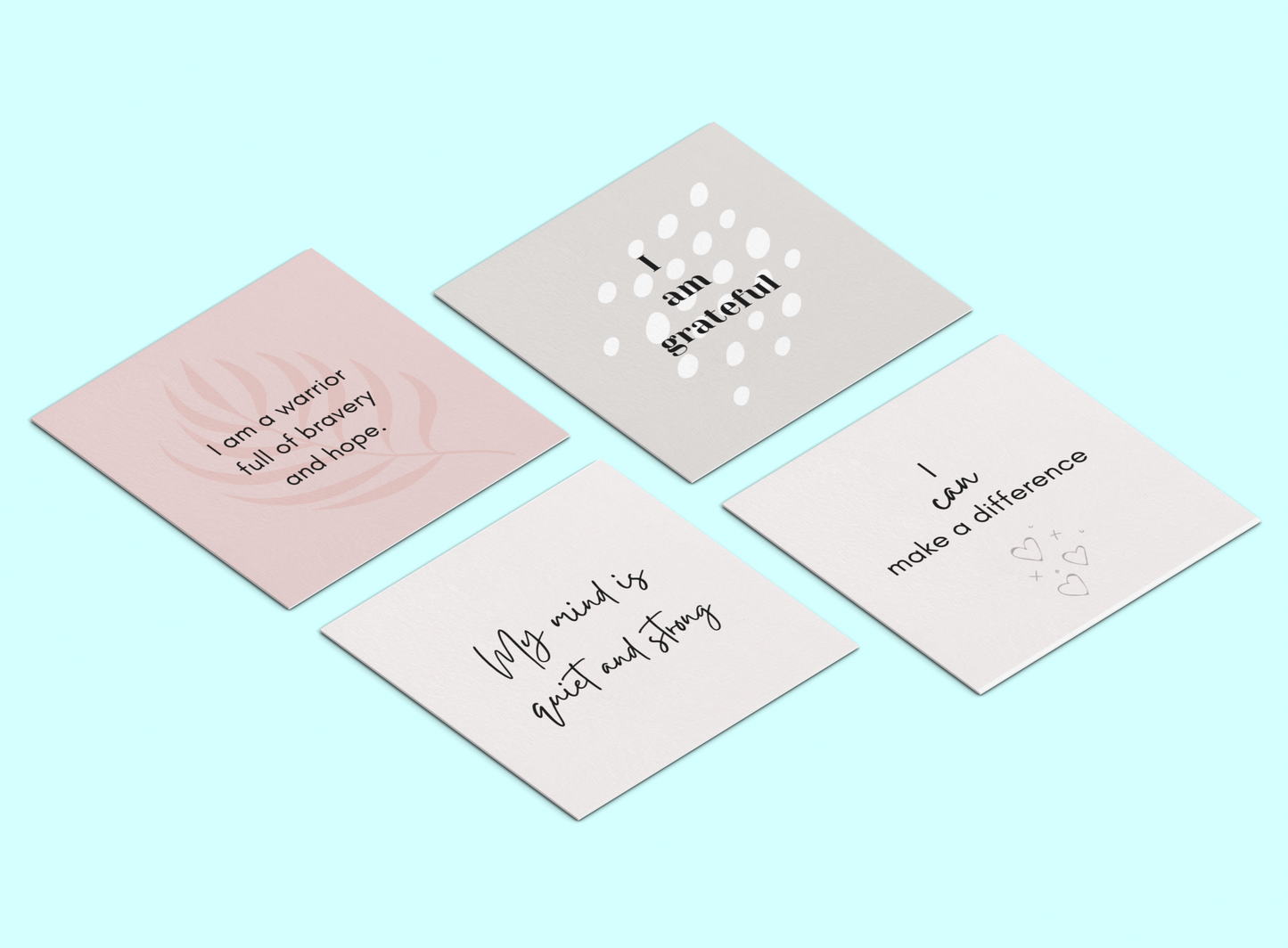 Planner Set: Importance of Affirmations Deck