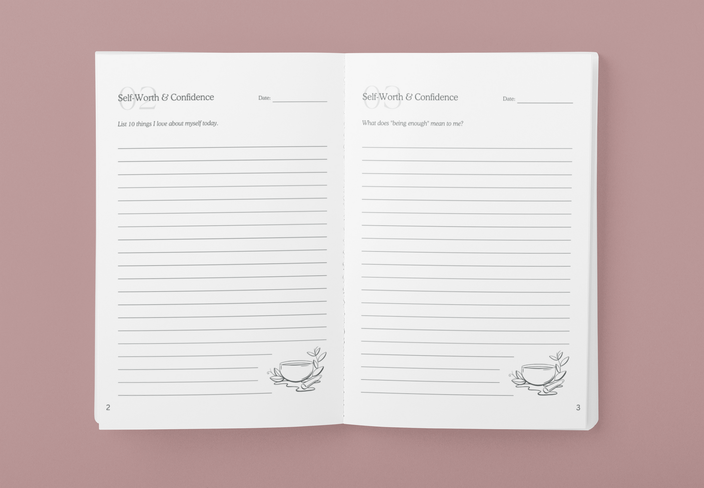 Transformative Journey Prompt Journal